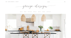 Desktop Screenshot of greigedesign.com